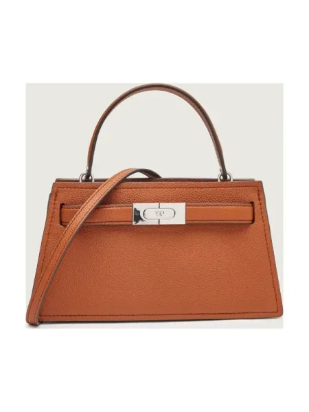 Rucsac Tory Burch din piele maro