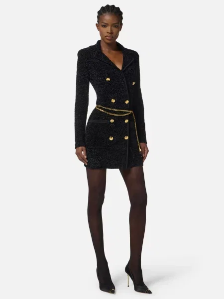 Платье Elisabetta Franchi черное