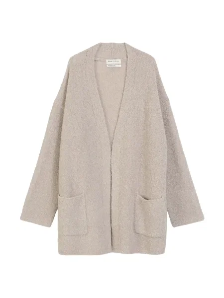 Marc O'Polo Geacă tricotată taupe gri