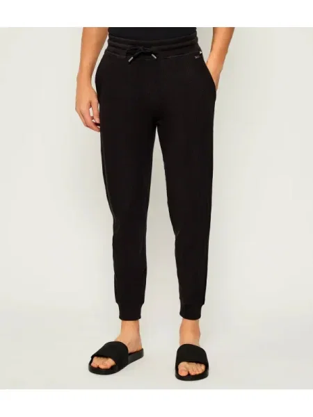 BOSS BLACK Pantaloni de trening Structure | negru