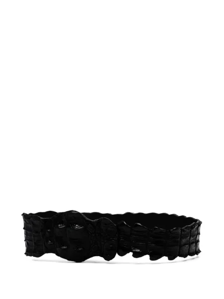 Pasek Sommet skórzany czarny