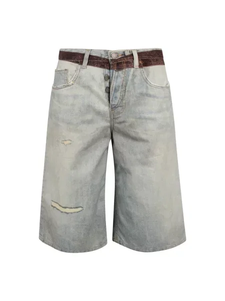 Bermudy Haikure z nadrukiem szare