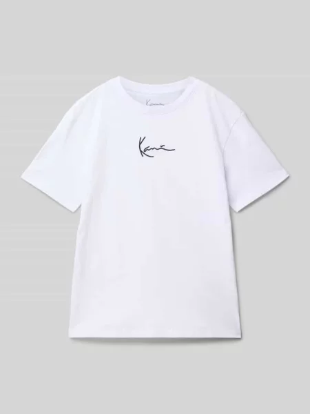 T-shirt z wyhaftowanym logo Another Cotton Lab czarna