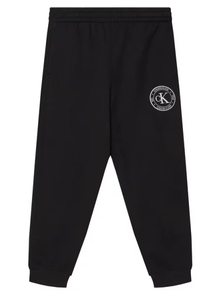 Teplákové kalhoty Calvin Klein Jeans černé