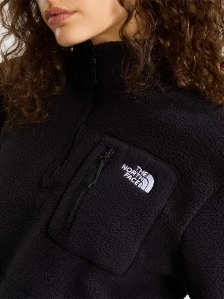 Флисовый свитер The North Face черный