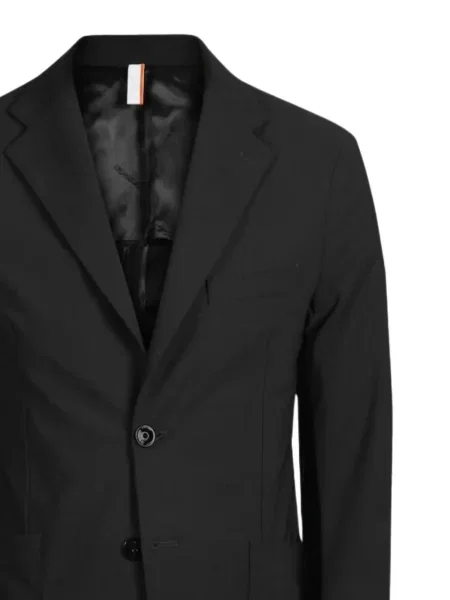 Sacou P.m.d.s. cu rever negru