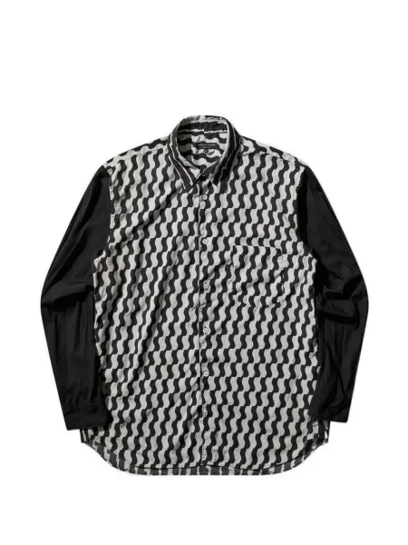 Raštuota marškiniai Comme Des Garçons Homme Plus juoda