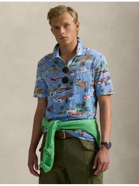 Polo Ralph Lauren Pólóing Standard Fit kék