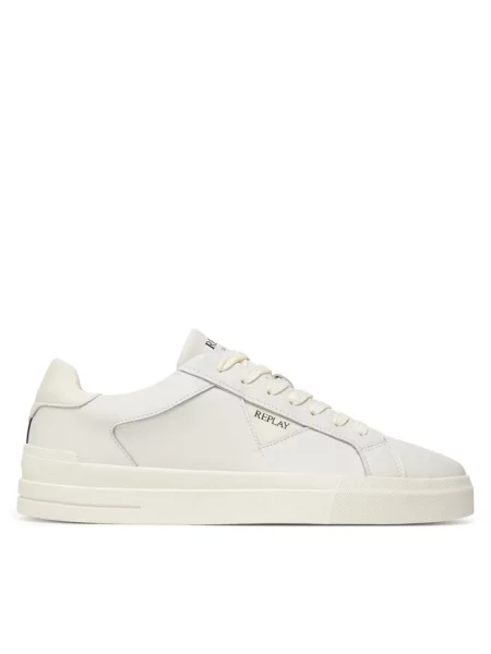 Sneakersy REPLAY białe
