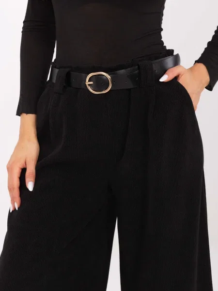 Pantaloni Rue Paris negru