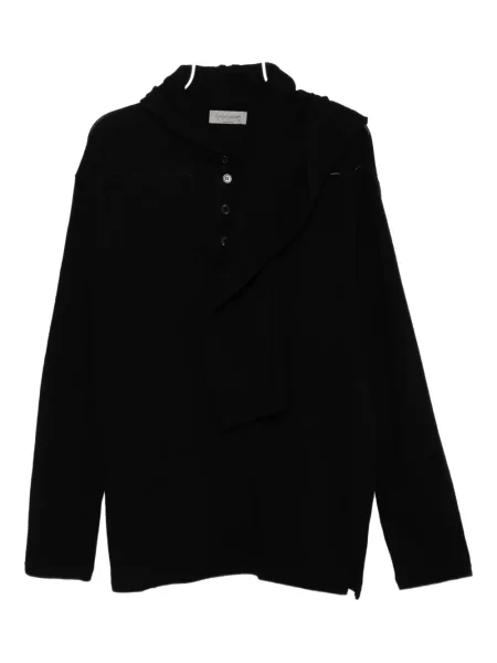 Tricou Yohji Yamamoto lung negru