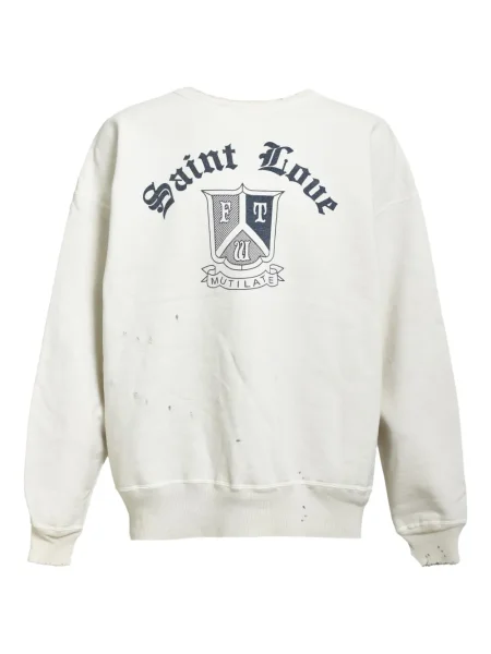 Hanorac crewneck Saint Mxxxxxx alb