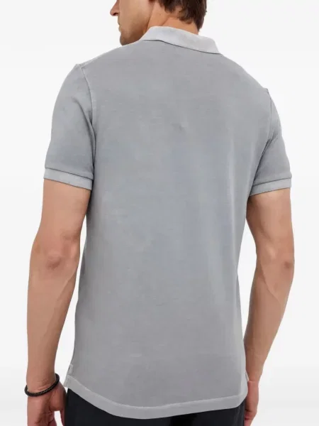 Scurt tricou polo Marc O'polo gri