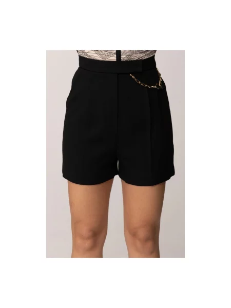 Elisabetta Franchi Pantaloni scurți negru
