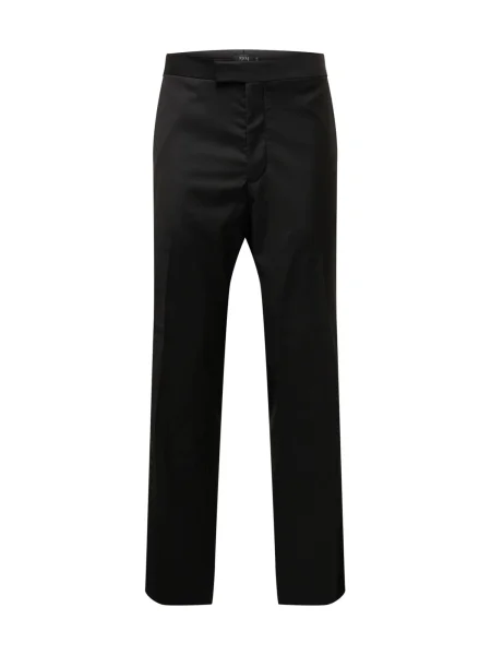 BURTON MENSWEAR LONDON Ráncos nadrág fekete