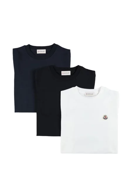 Koszula dziecięca Moncler Enfant niebieska