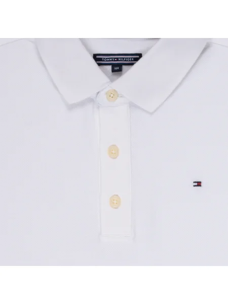 Tricou copii Tommy Hilfiger alb