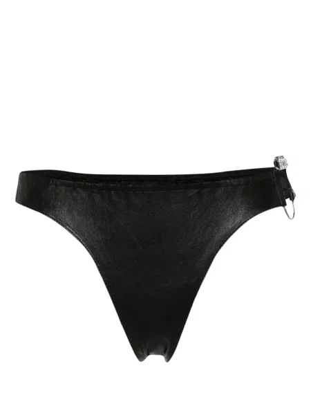 Chiloți Gcds din piele negru