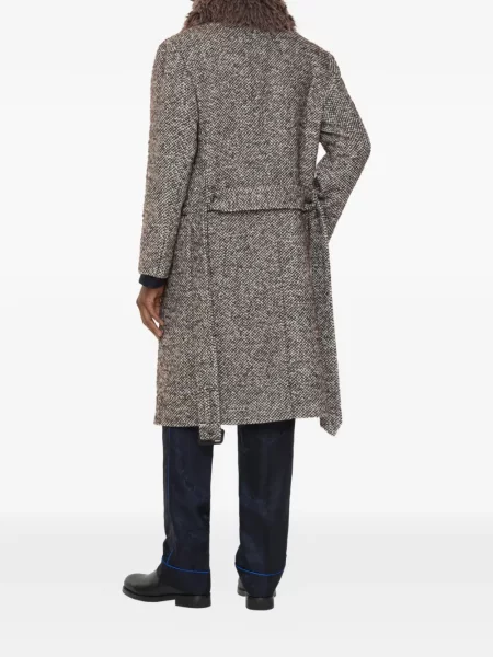 Palton Burberry de lână maro