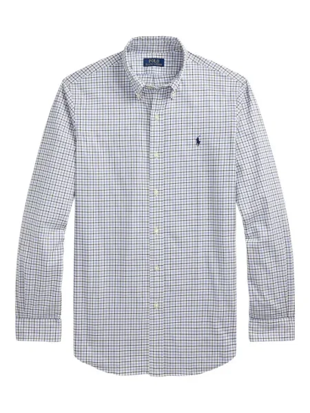 Kratak samt polo majica Polo Ralph Lauren s vezom crna