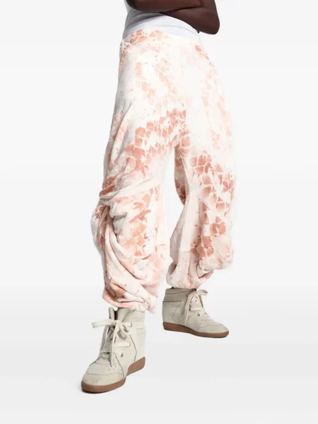 Spodnie One Teaspoon z nadrukiem drapowane