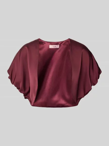 Bolerko z krótkim rękawem V.m. bordowa