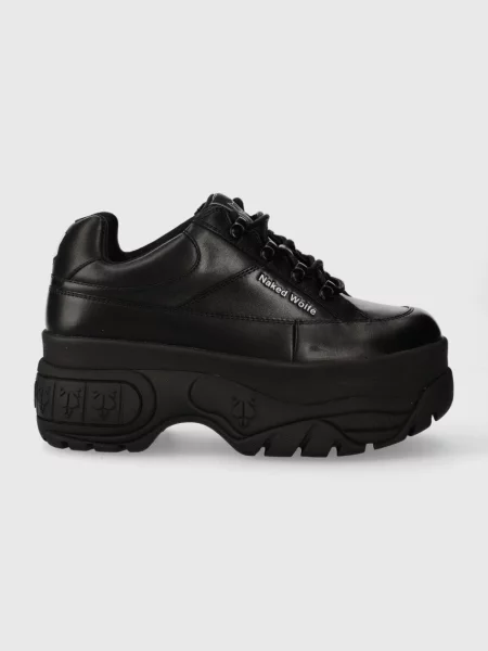 Naked Wolfe sneakers din piele Sporty negru