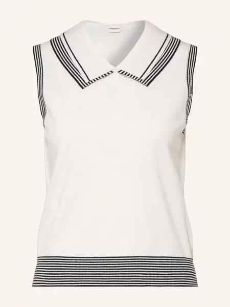 Dzianinowy top Claudie Pierlot biały