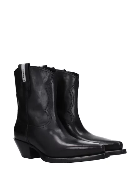 Cizme scurte Premiata din piele negru