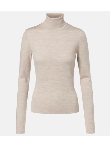 Heláncă Gabriela Hearst de lână bej