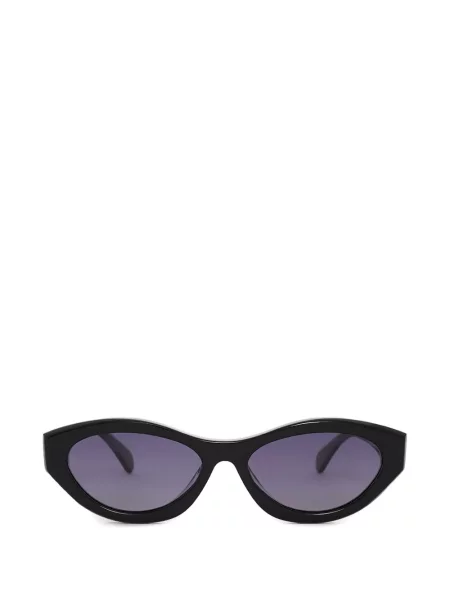 Ochelari de soare Anine Bing cu imprimeu geometric negru