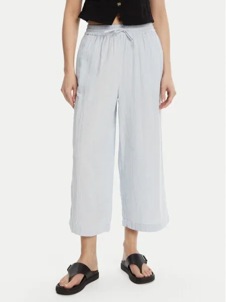 Pieces Culottes nohavice Sastina modrá