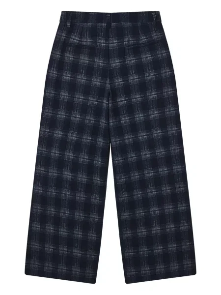 Pantaloni B+ab în carouri albastru