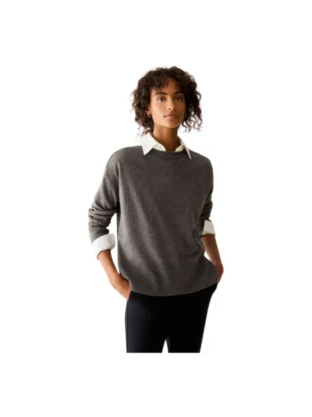 Sweter Pennyblack wełniany szary