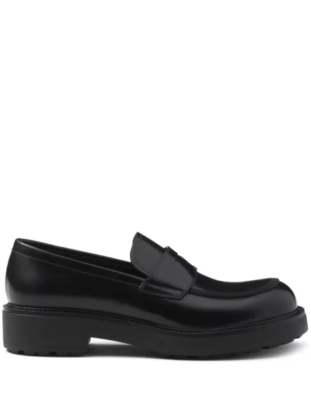 Pantofi loafer Prada din piele negru
