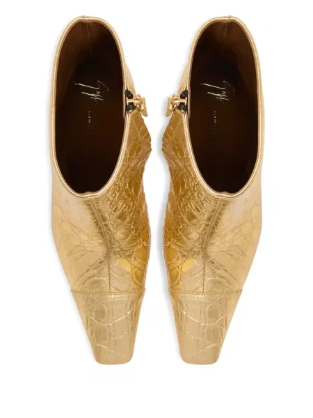 Botine Giuseppe Zanotti cu imagine auriu