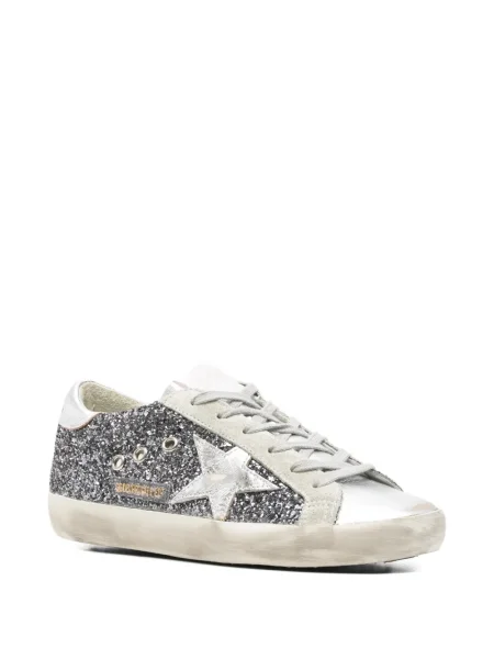 Sneakers Golden Goose με κορδόνια με δαντέλα γκρι
