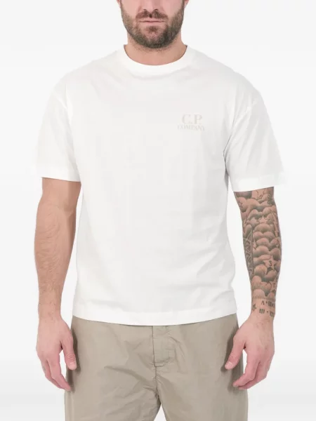 Tricou C.p. Company cu autograf alb