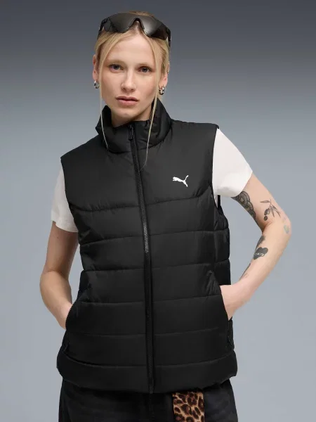 Утепленный жилет Puma черный