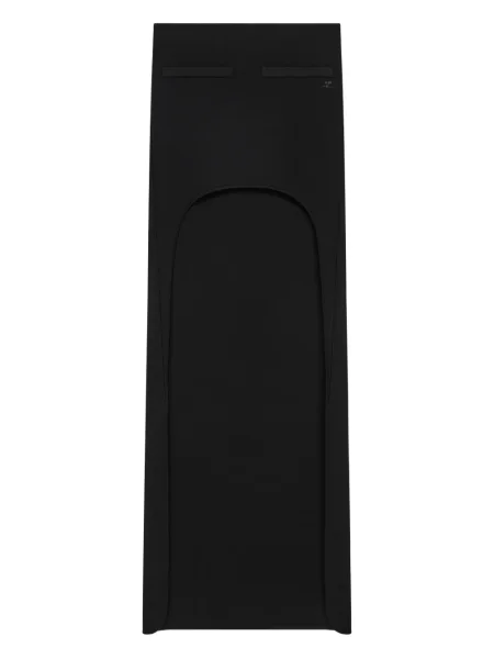 Fustă Courreges tricotate negru