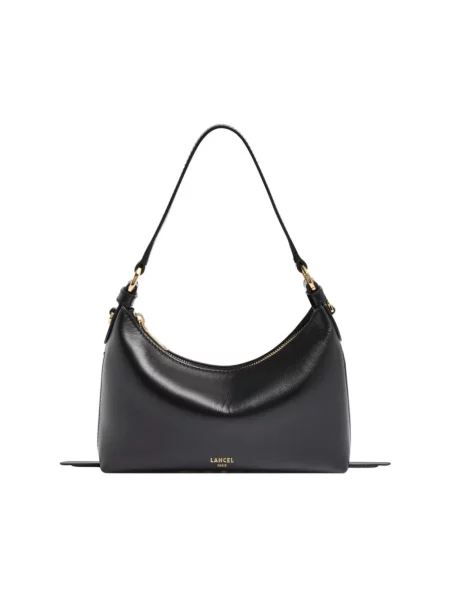 Torebka hobo dziecięca Lancel czarna
