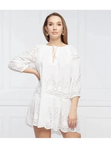 Melissa Odabash Rochie Ashley alb