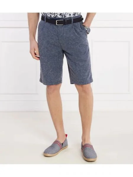 Joop! Jeans Pantaloni scurți 15 | cu adaos de in albastru