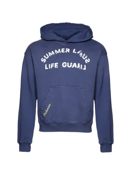 Hanorac cu glugă Nahmias albastru