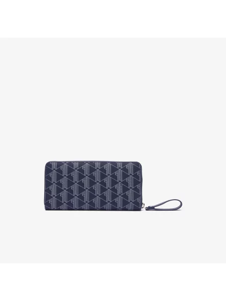 Lacoste гаманець Monogram синій