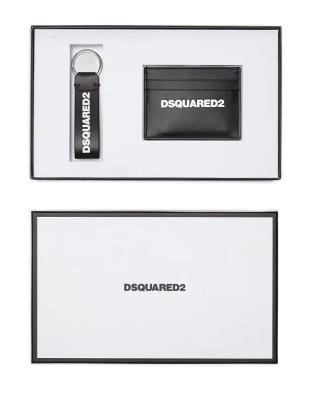 Portofel Dsquared2 cu imagine negru