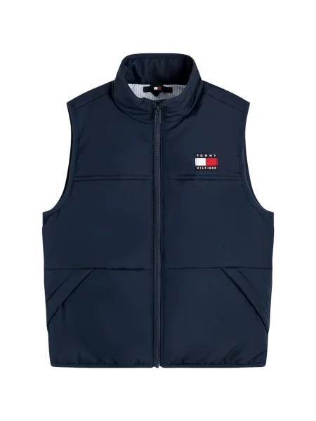 Kurtka dziecięca Tommy Hilfiger niebieska