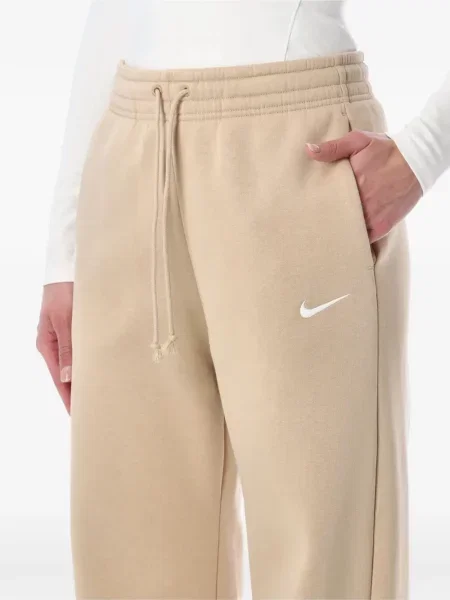 Leggings Nike cu broderie cu decolteu rotund mini verde