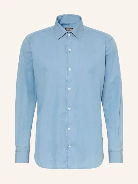Zegna Košile Comfort Fit tmavě modrá