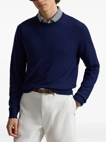 Vlněný svetr Rlx Ralph Lauren modrý